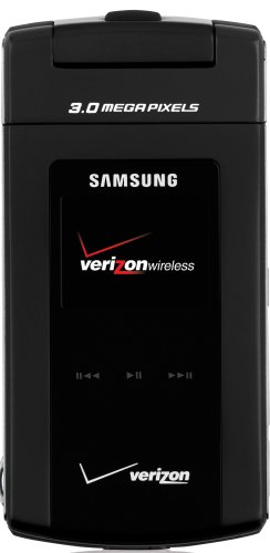 Samsung U900 FlipShot Black Phone (Verizon Wireless)