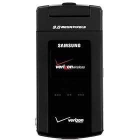 Samsung U900 FlipShot Black Phone (Verizon Wireless)