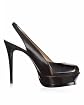 Zahara Leather Slingback Platform Sandal Product Image