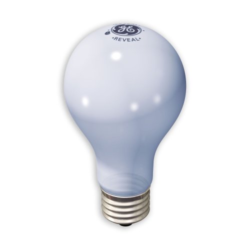 GE 48687 40-Watt A19 Reveal Bulbs, 4-Pack