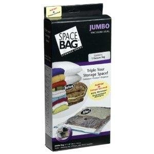  Space Bag BRS-6300 Vacuum-Seal Cube-Shaped Storage Bag, Jumbo 