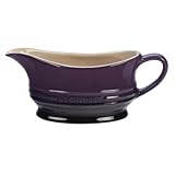 Le Creuset Stoneware 12-Ounce Gravy Boat, Cassis