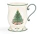 Set Of 4 Porcelain Holiday/Christmas Coffee/Tea Mugs/Cups For Kitchen And Holiday Decor