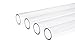 Alphacool Eisrohr PETG HardTube 13mm ID, 16mm OD, 60cm, Clear, 4-Pack