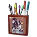   - Dogs Poodle - Standard Poodle - Tile Pen Holders-5 inch tile pen holder