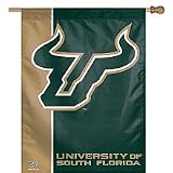 SOUTH FLORIDA BULLS OFFICIAL LOGO 27X37 BANNER FLAG