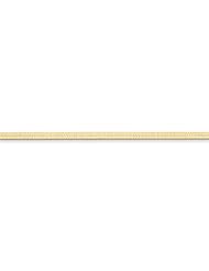 14k 3.0mm Silky Herringbone Chain, Size 8
