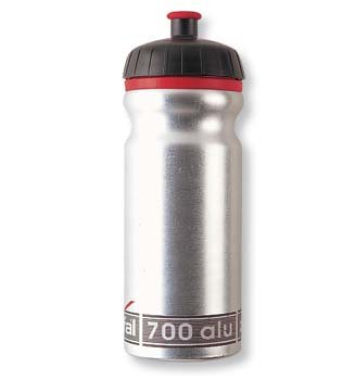 Zefal TRINKFLACHE ALU 137 - FLASCHE MIT GROSSEM SCHRAUBDECKEL, silber, 700 ml