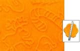 IMAGE OF Fat Daddio's Christmas Acrylic Impression Rolling Pin