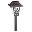 Malibu SolarSelect Premium Two White LED Outdoor Metal Garden Lights, Oil Rubbed Bronze with Frosted Globe 2 Pack #LZ3005OB2