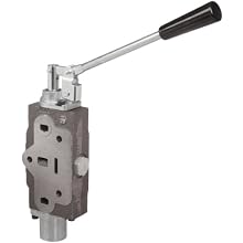 Prince SVW1BA1 Directional Control Valve Work Section, 4 Ways, 3 Positions, Spring Center, Cast Iron, 3000 psi, 12 gpm, #8 SAE