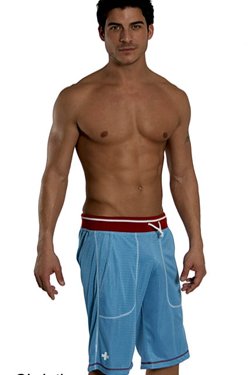 Buy Andrew Christian Sport Mesh Training Shorts for Men – Lt-Blue