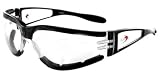 Bobster Shield II Sunglasses Black/Clear