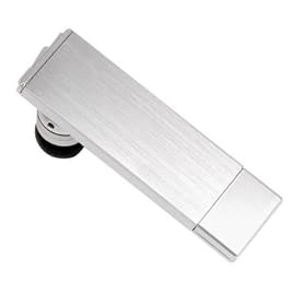 Bluetrek - Business Pack Metal Evolution - Oreillette Bluetooth pour iPhone 4/3GS - Argent