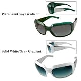 Marc Jacobs Wraparound Sunglasses 048/S: Petroleum/Gray Gradient