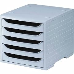 5 Star 275-8427.885 B�roboxen 270x340x255 mm grau/grau Kunststoff