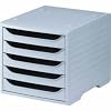 5 Star 275-8427.885 B�roboxen 270x340x255 mm grau/grau Kunststoff