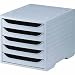 5 Star 275-8427.885 B�roboxen 270x340x255 mm grau/grau Kunststoff