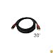 HDMI 30FT Cable: 1.3a Category 2(Full 1080P Capable)(Compatible with Xbox 360 & PS3) w/ Red Molding