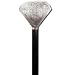 Spazierstock mit Diamantknauf