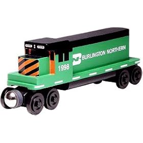 Whittle Shortline Railroad Burlington Northern Diesel Engine by Whittle Shortline Railroad