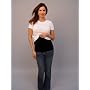 Baby Be Mine Maternity Belly Band 3 Pack in Black, White and Stone Available in 4 Sizes