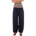 Damenhose Damen Pluderhose Gr 36/S 38/M 40/L. Hosen Neu in Schwarz, Braun, Beige, Lila