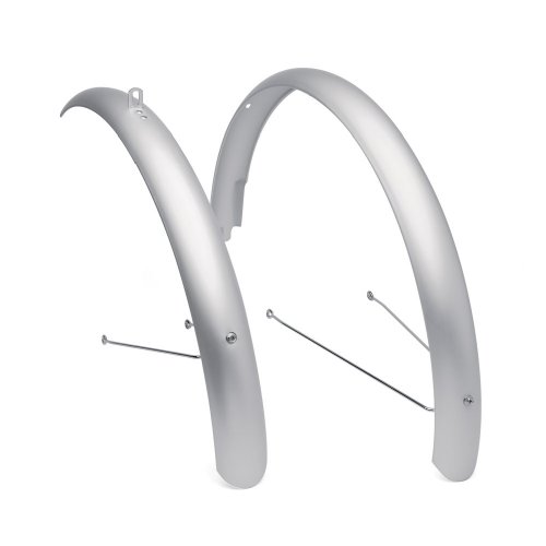 Electra Townie Silver Aluminum Fender Set
