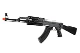 400 FPS CYMA Full Metal Gearbox AK47 Tactical RIS AEG w/ Integrated Rail System - BLACK - Enhanced 2011 Production Run Model