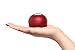 XBOOM Ceramic Mini Portable Capsule Speaker with Rechargeable Battery, Enhanced Bass+ and Ceramic Resonator - Red