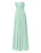 Remedios A-Line Chiffon Bridesmaid Dress Strapless Long Prom Evening Gown