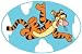 Color Wheel Blue Tigger 3' 3