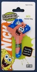 SpongeBob Patrick Schlage SC1 House Key