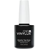 Creative Nail Design Vinylux Nail Lacquer, Weekly Top Coat, 0.5 Fluid Ounce