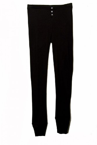 Misses Thermal Leggings in Black, Size Medium