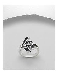 Black Resin Reconstructed stones Ring In 92.5 Sterling Silver