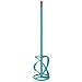 Collomix MK140HF Steel Hexafix Quick Connect Heavy Duty Concrete Stirring Paddle, 135mm Diameter x 590mm Length, For 15 Gallons Mixers (Pack of 2)