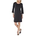 Merona&reg; Ponte Bell Sleeve Dress - Ebony