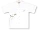 Bamboo Cay Bamboo - White Tropical Hawaiian Aloha Shirt, XX-Large