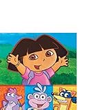 Dora The Explorer Birthday Party Supplies Pack for 16 Guests