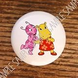 Backyardigans #06 Uniqua & Tasha Childrens Drawer Pulls Knobs