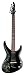 Luna Andromeda Double Cutaway Electric Guitar, Dragon