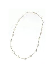 Toc Sterling Silver Freshwater Cream Pearl Necklace