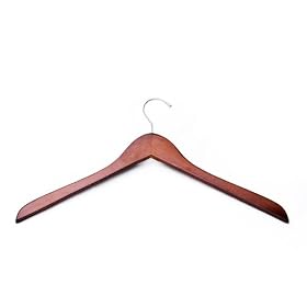 Dark Cherry Wood Hanger Tops (Box of 100) (Free Shipping!)