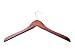Wooden Wood Clothes Hanger Tops Dark Cherry (Box of 100) (Free Shipping!)