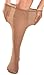 EasyComforts Women's Plus Size Knee High Stockings - Pack Of 6