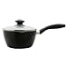 BBC Easycook Non Stick Saucepan with Lid Aluminium Black 16 cm
