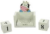 Review Bigjigs Toys Ltd  / Wooden Cow Calendar Block - Bigjigs Toys