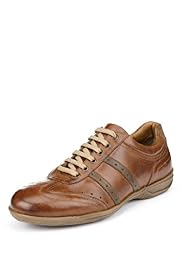 Leather Punch Hole Trainers