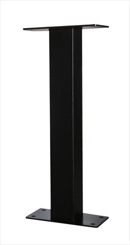 Jayco Industries LLA30P 30 in. Aluminum Surface Mount Post For Supreme Black